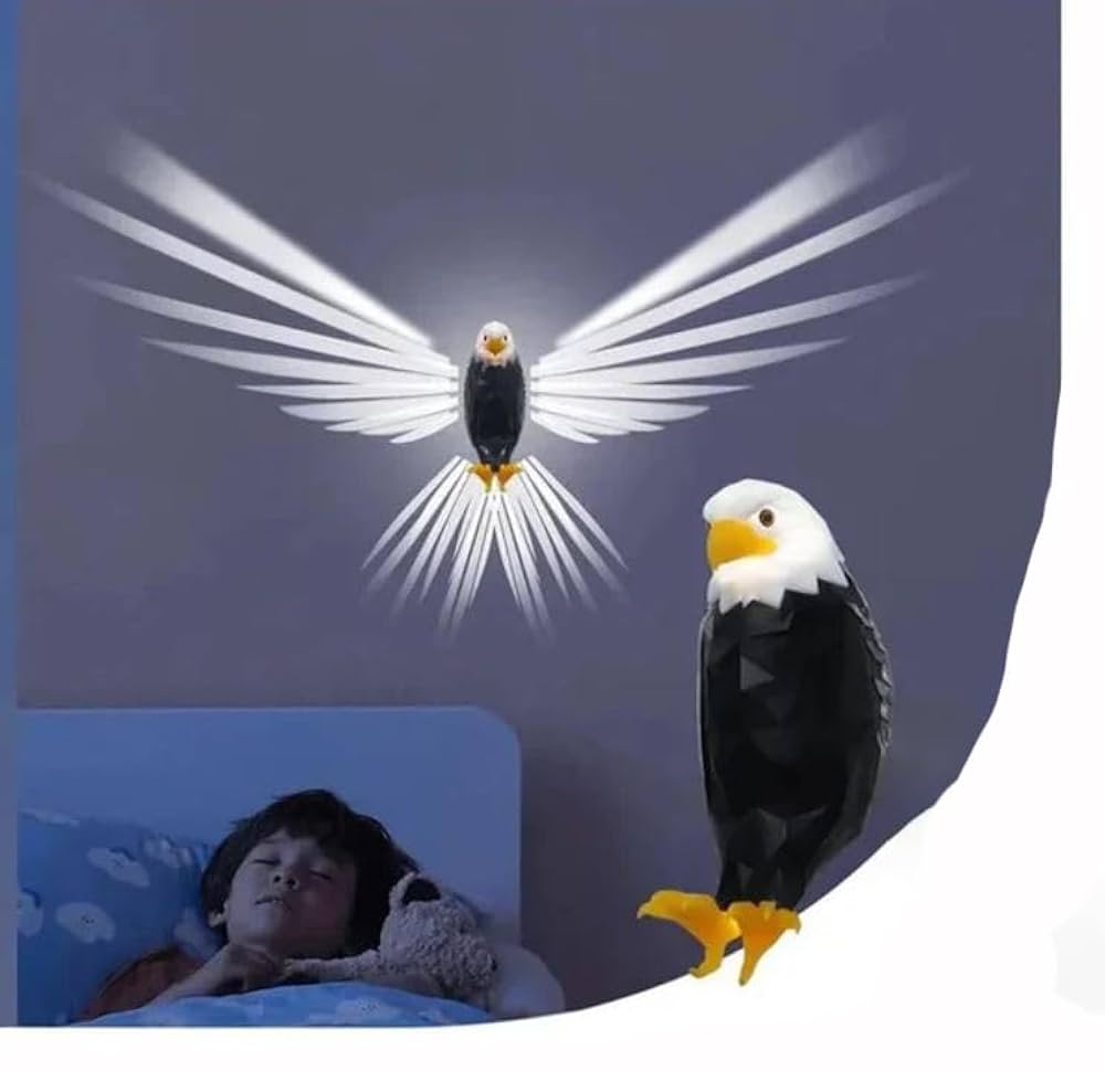 LED Bird Projection