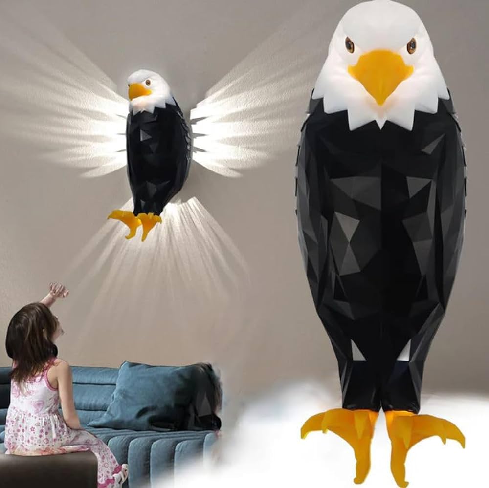 LED Bird Projection