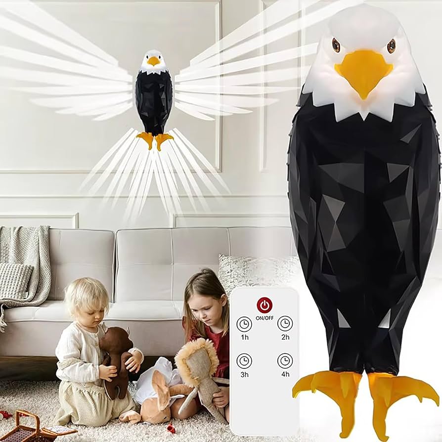 LED Bird Projection